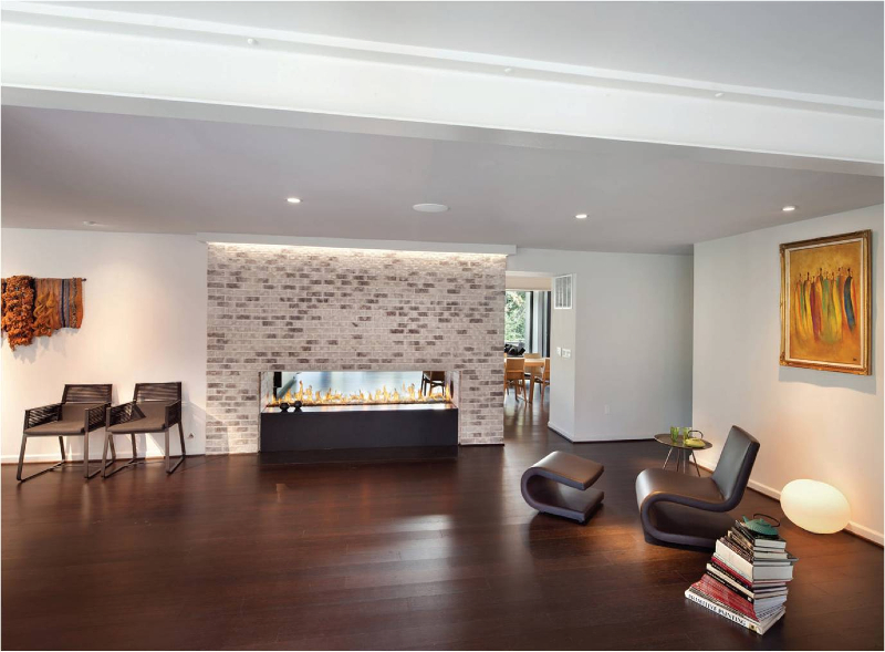 Interior with cabinetry